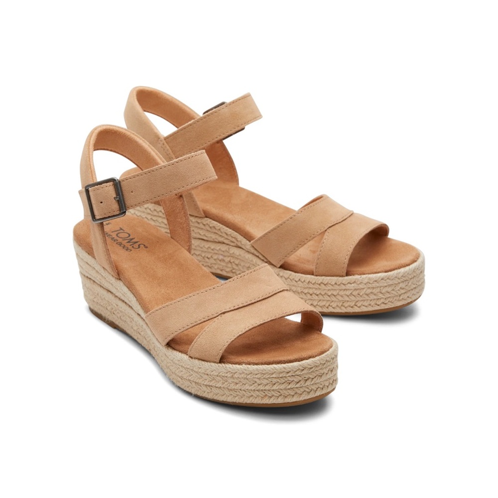 TOMS Audrey Wedge Sandal sz 5.5